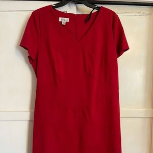 Women’s red dress in size 18